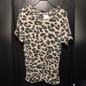 NWT Animal print top